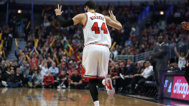 Bulls forward Niko Mirotic is expected to make big strides this season