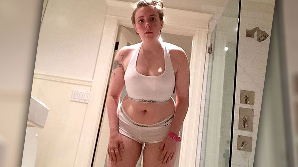 Lena Dunham Body Shaming Twitter