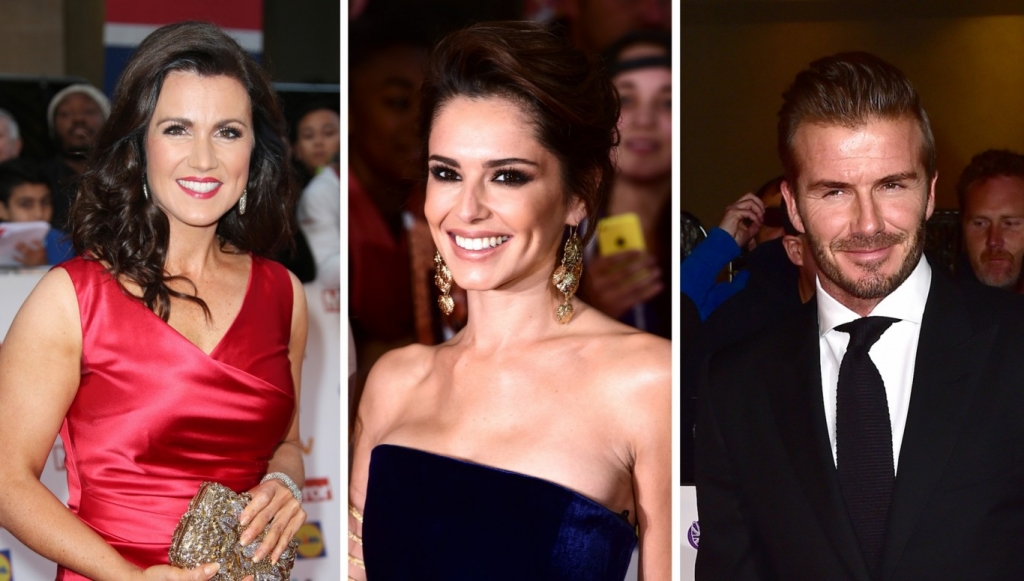 Cheryl Becks and Susanna Reid wow on the Pride Of Britain red carpet