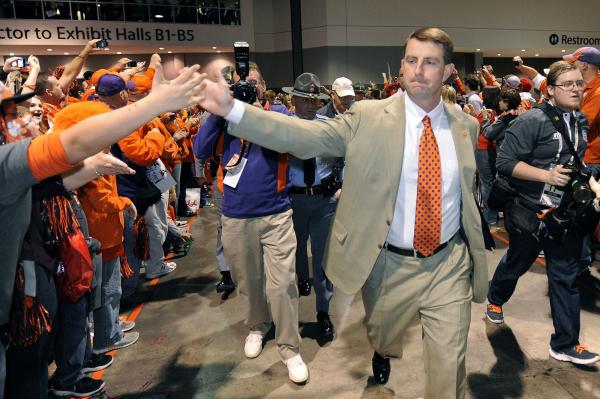 Dabo Swinney won't stop talking about “Clemsoning”