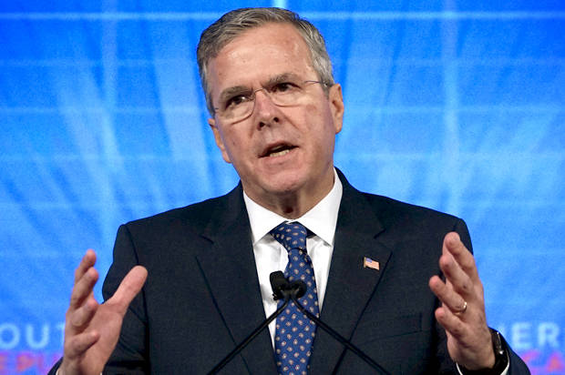 Jeb Bush shrugs off Oregon shooting'Stuff happens