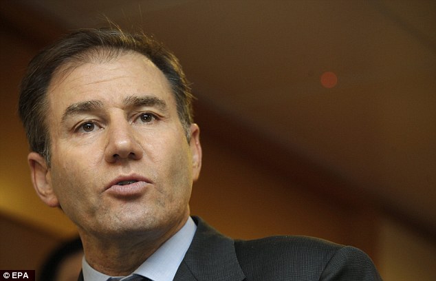 Under pressure Last month Glencore run by Ivan Glasenberg laid out debt reduction plans to trim £6.6billion from its £20billion debt mountain and raised £1.6billion