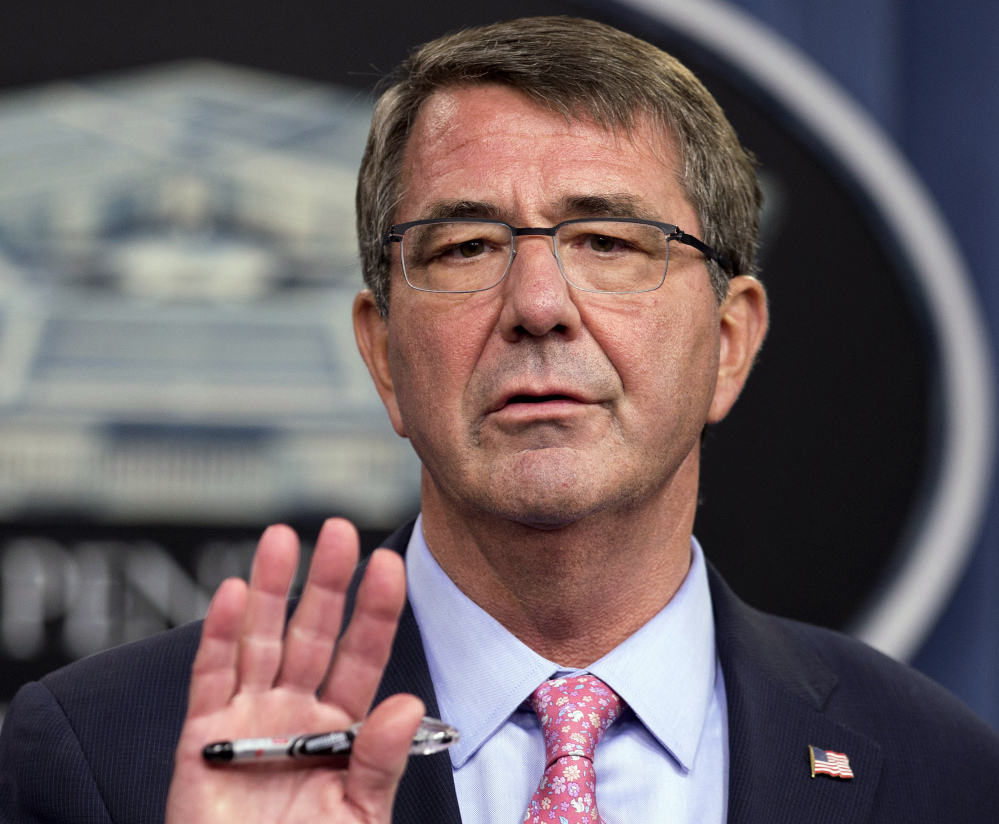 Defense Secretary Ash Carter says unilateral raids could help the United States hurt Islamic State militants