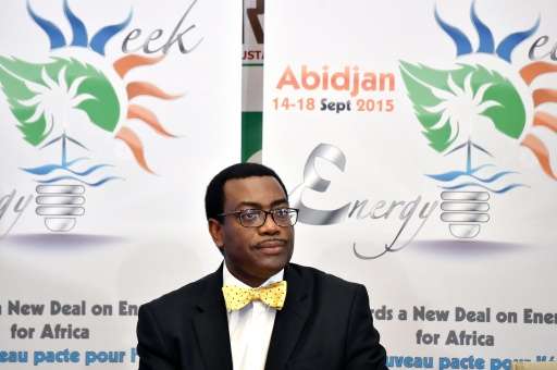 Akinwumi Adesina president of the African Development Bank said Africa is not getting its fair share of climate funds—which