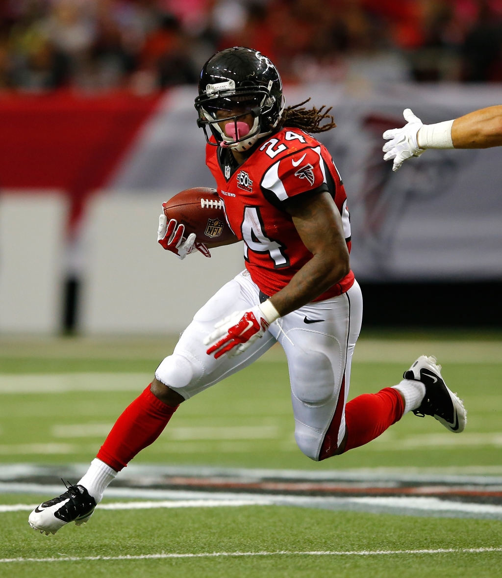 Devonta Freeman is on quite the tear and should keep it up against the Saints