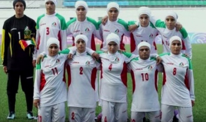 Eight of Iran's women's football team 'are men'