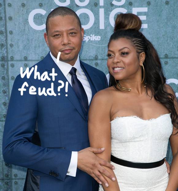 Taraji P. Henson & Terrence Howard Squash 'Empire' Feud Rumors In Hilarious Video