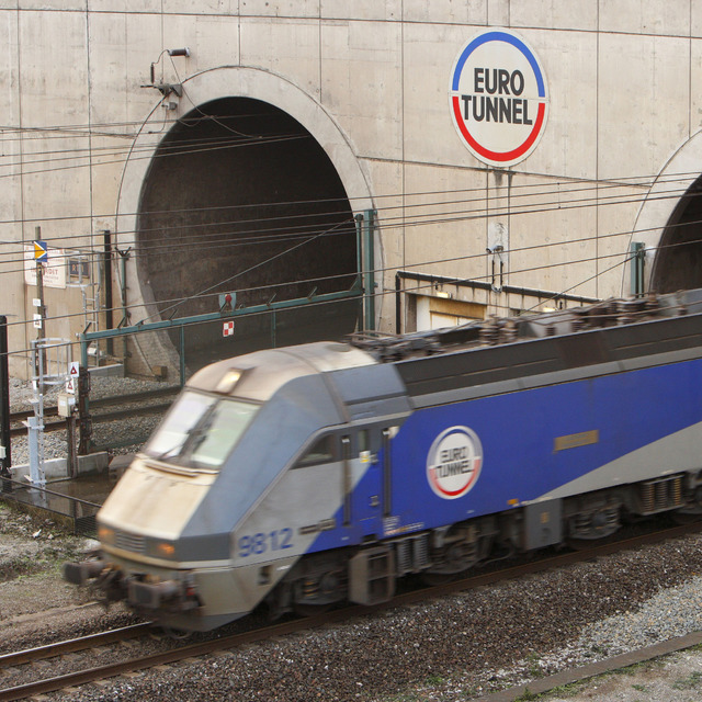 Channel Tunnel trains suspended