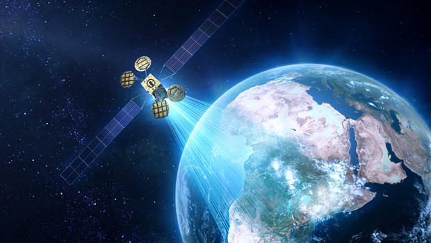 Facebook teamed up with Eutelsat to deliver broadband to sub Saharan Africa from Spacecom's AMOS-6 satellite.         
                                     Eutels