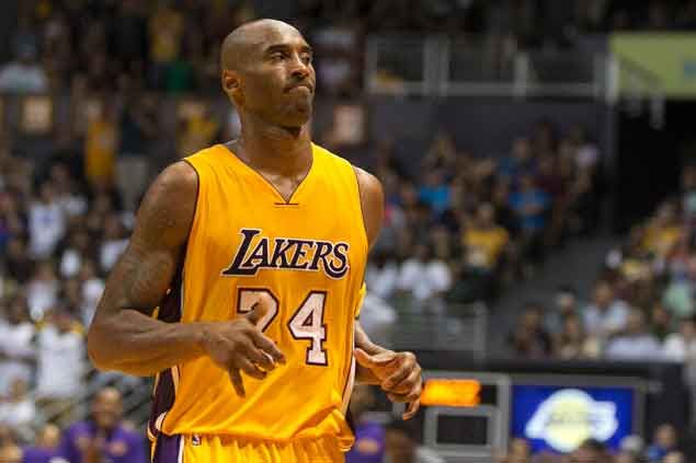 Rated 40th last year Kobe Bryant is placed by ESPN at 93rd in 2015 NBA player rankings