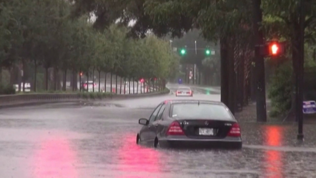 Flash flood emergencies spread in South Carolina motorists stranded in water