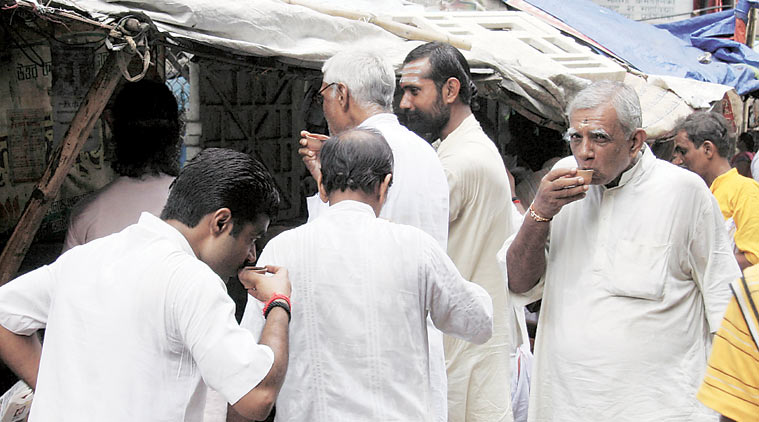 For Darbhanga pandits at Burrabazar there’s only one subject over tea. Partha Paul