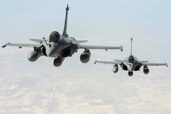 French planes are already involved in air strikes against the militants in neighbouring Iraq