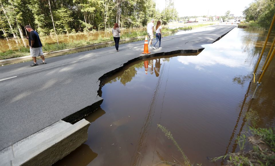 Flood slams South Carolina's already shoddy infrastructure