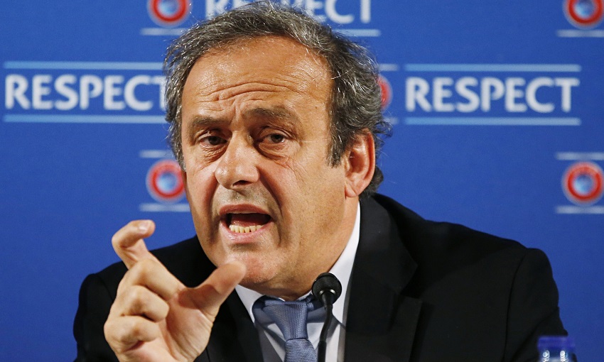 FA Backs Platini for FIFA Job