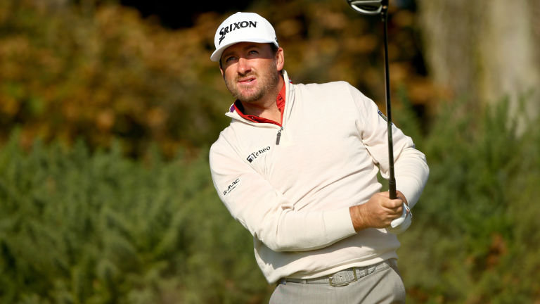 Graeme Mc Dowell birdied three of his final seven holes in the second round