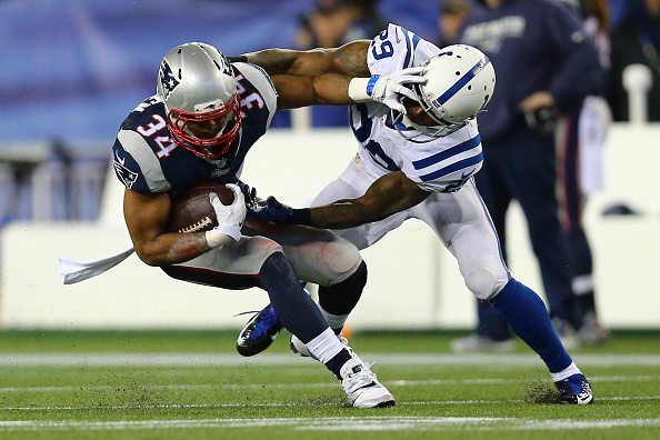 Colts safety Mike Adams says poor tackling has been a major reason for the Patriots dominance against them of late