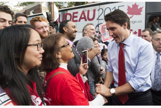 Those on the street outside Toronto's Beacher Cafe included lapsed Liberals longtime party supporters and former Conservatives the rarest of Beach sightings. This was only one riding one event one small sample. It illustrated two things the momentum