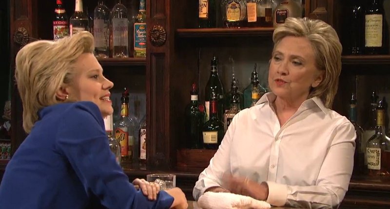 SNL castmember Kate McKinnon Hillary Clinton