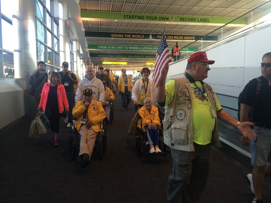 Borderland vets take Honor Flight to nation’s capital story image