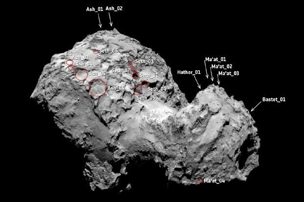 Rosetta comet likely formed from 2 separate objects