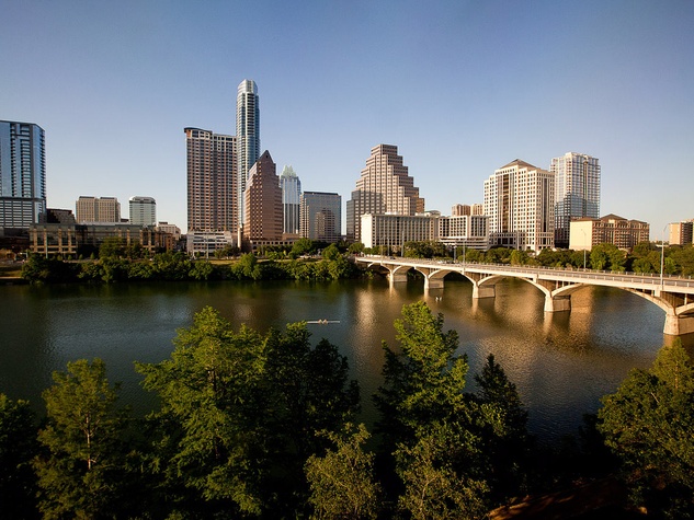 Austin Texas skyline downtown