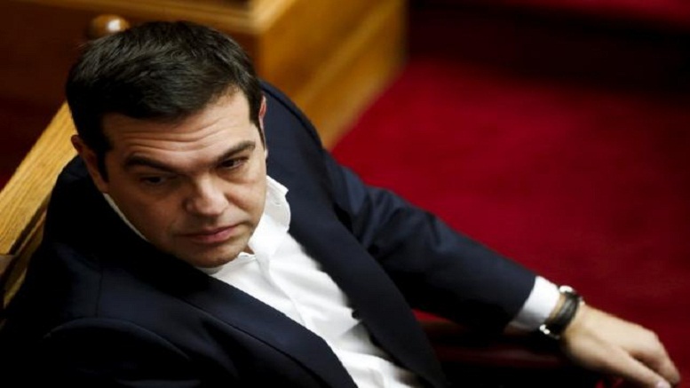 Greek Prime Minister Alexis Tsipras attends a swearing-in ceremony of the new deputies that were elected in the September 20 general election at the Greek parliament in Athens Greece