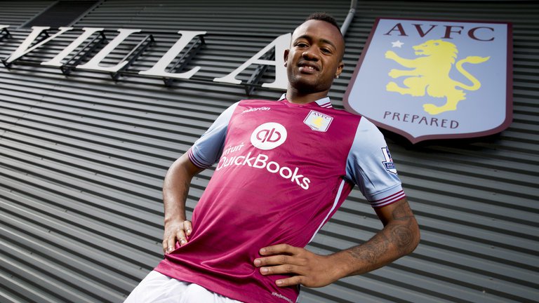 Jordan Ayew has has not yet scored for Villa this season after his expensive summer move