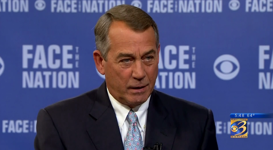 Boehner promises no government shutdown on his leave taking story image