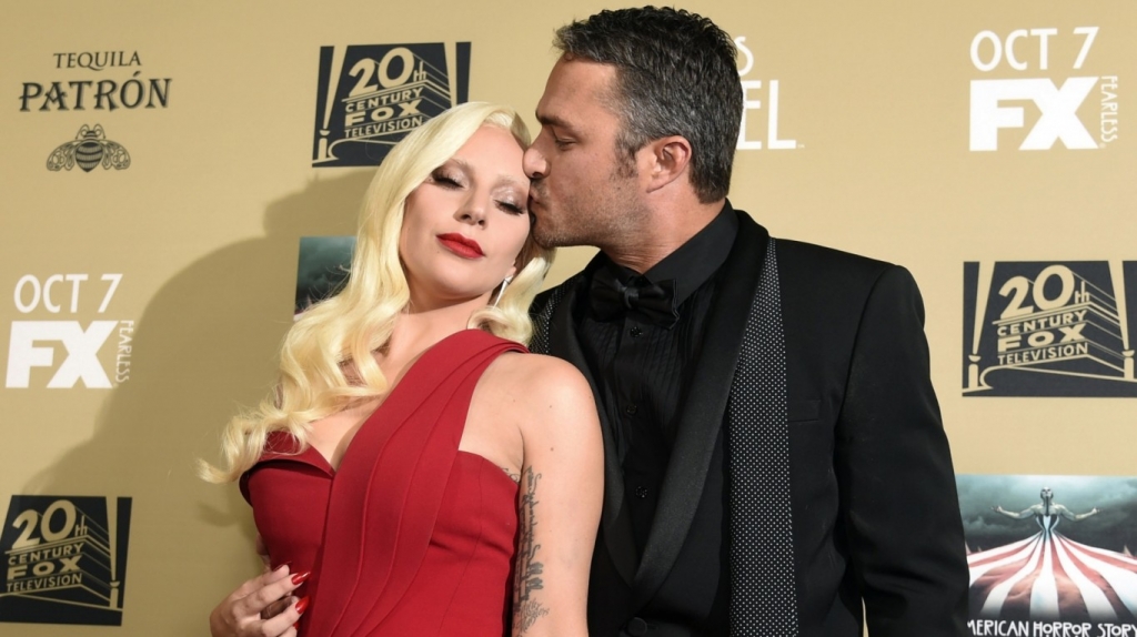 Lady Gaga raves about American Horror Story Hotel role as she takes her man Taylor to show premiere