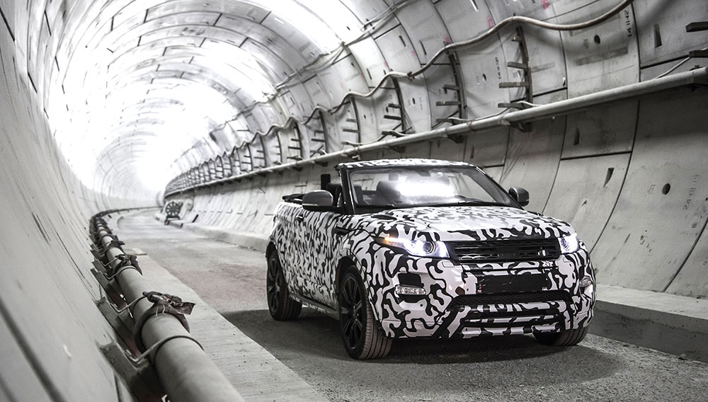 TEASED! Land Rover Range Rover Evoque Convertible Gets