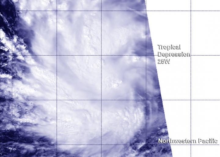 NASA sees birth of Tropical Storm Koppu in Northwestern Pacific