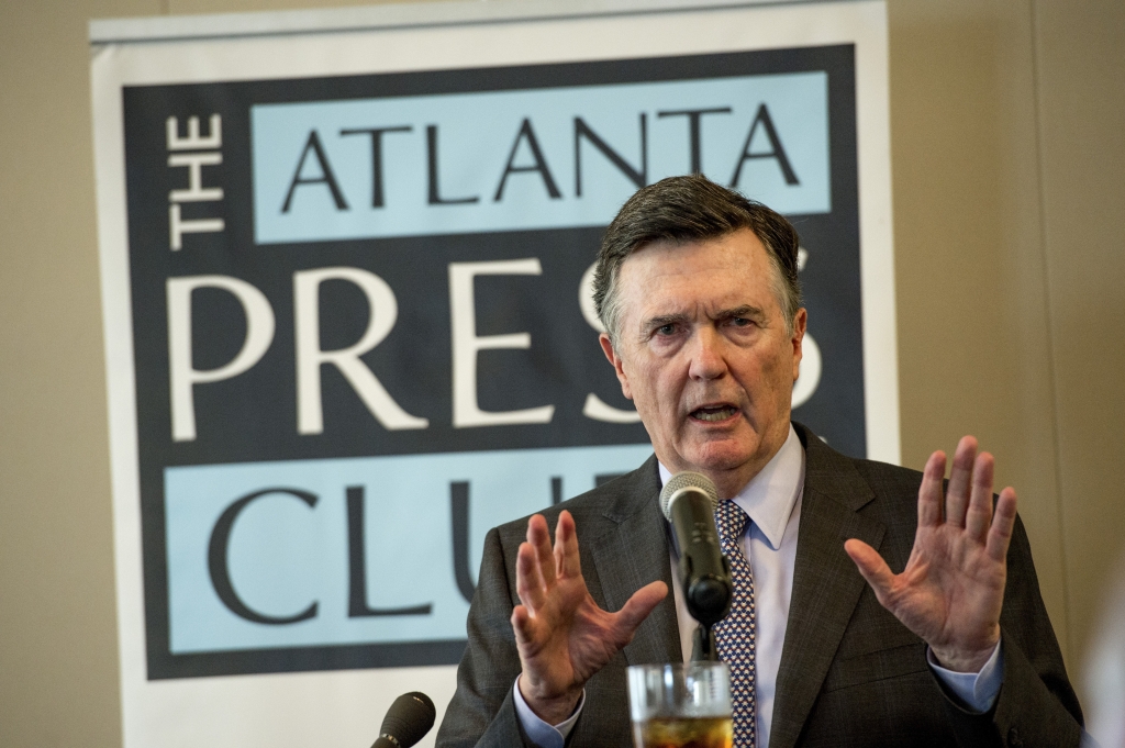 Federal Reserve Bank Of Atlanta President Dennis Lockhart Speaks To Press Club