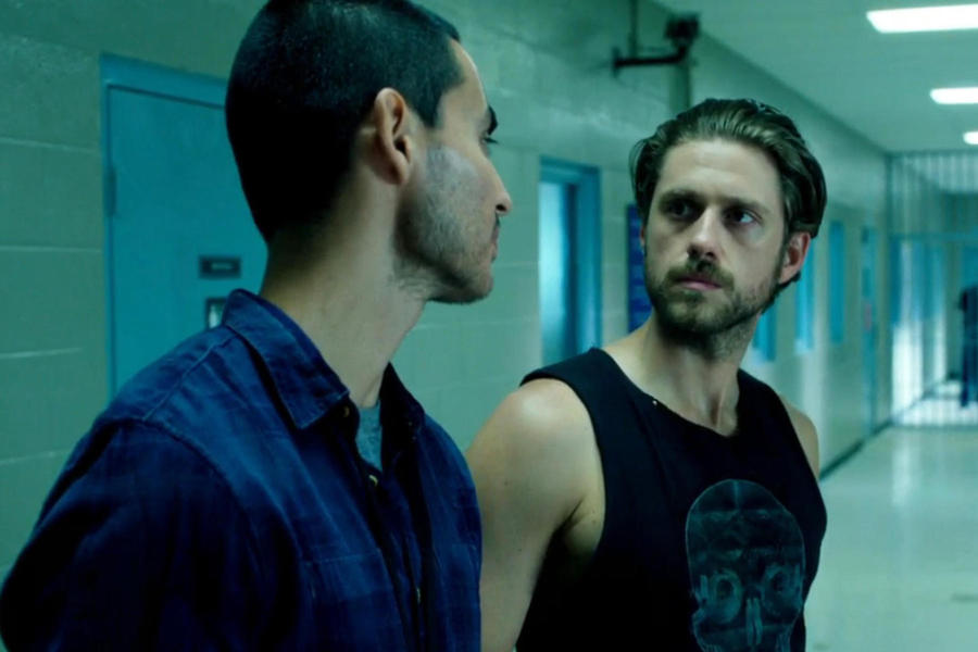 Manny Montana and Aaron Tveit on'Graceland