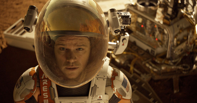 Matt Damon stars in'The Martian' in theaters Friday. AIDAN MONAGHAN  Associated Press Click