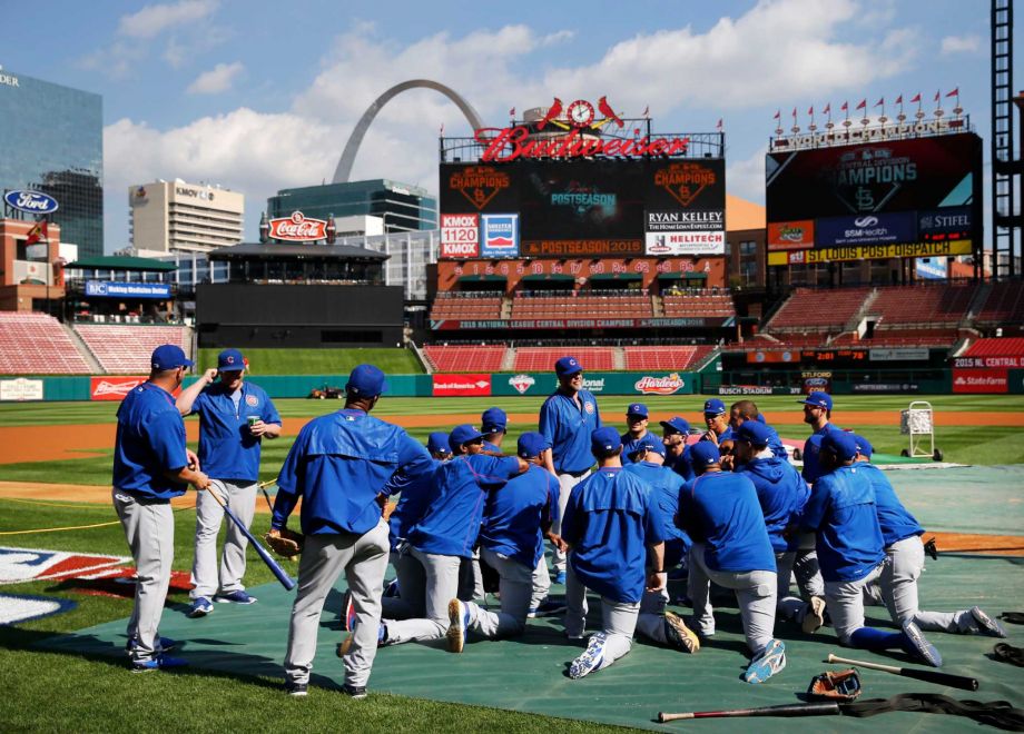 The Cubs who gathered Thursday at Busch Stadium have been playing the Cardinals since 1892. Friday will mark their first meeting in the postseason