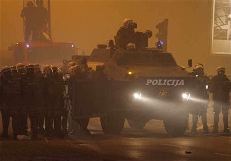 Montenegro police fire tear gas at protesters demanding PM's resignation