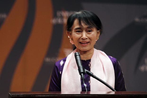 Aung San Suu Kyi’s National League for Democracy was the only party to oppose the proposal of postponing the elections