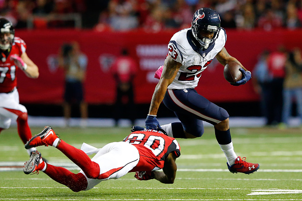 Arian Foster #23 of the Houston Texans