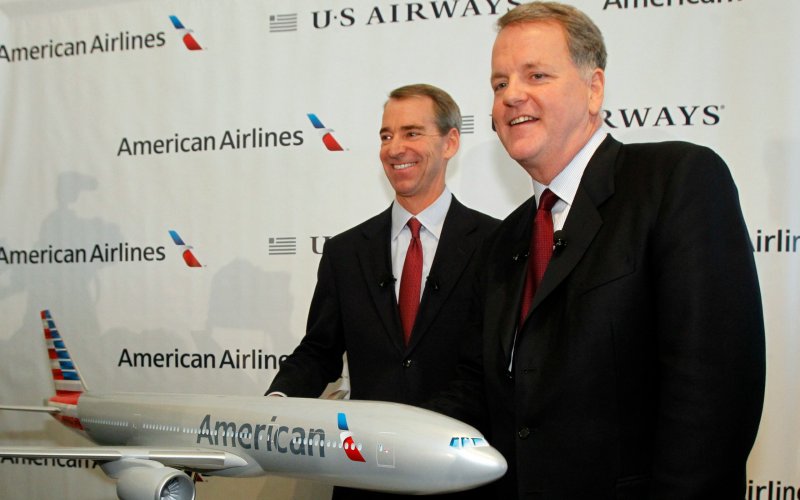 Final US Airways Flight Takes OffReuters