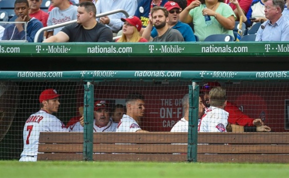 Harper, Papelbon scuffle before Nationals' meltdown