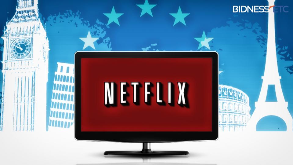 Netflix Inc. To Launch In Major European Markets From October 20