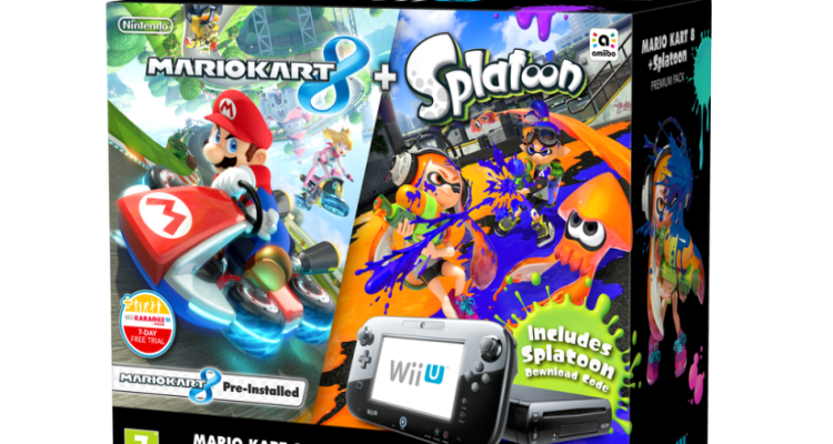 New Wii U bundle with Splatoon and Mario Kart 8