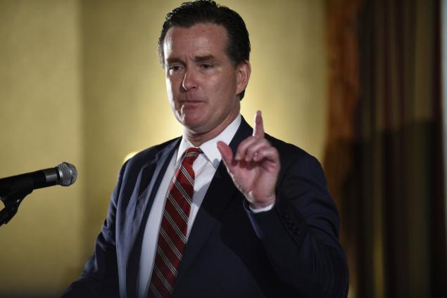 State Senate Majority Leader John Flanagan said raising the minimum wage to $15 per hour could hurt businesses. But he didn't rule out adopting the wage increase