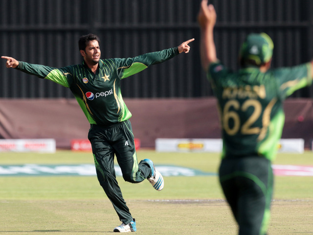 Imad Wasim took four wickets in Pakistan's T20 win over Zimbabwe