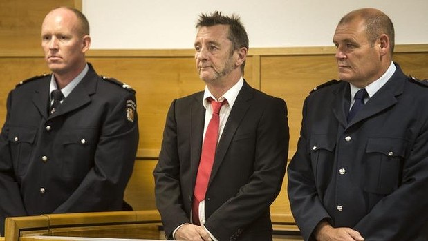 Phil Rudd appearing in New Zealand court