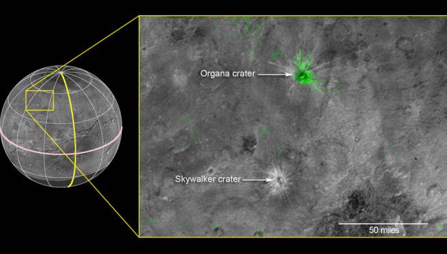 Organa crater