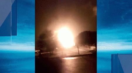 Reports Fire at South Texas energy company story image