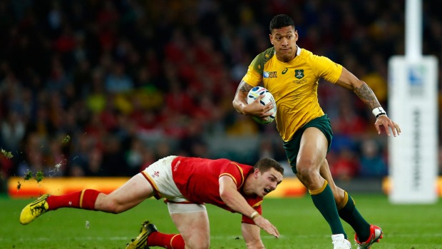 Ready to ignite Wallabies fullback Israel Folau has yet to score a try at the World Cup