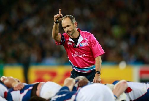 Referee Romain Poite